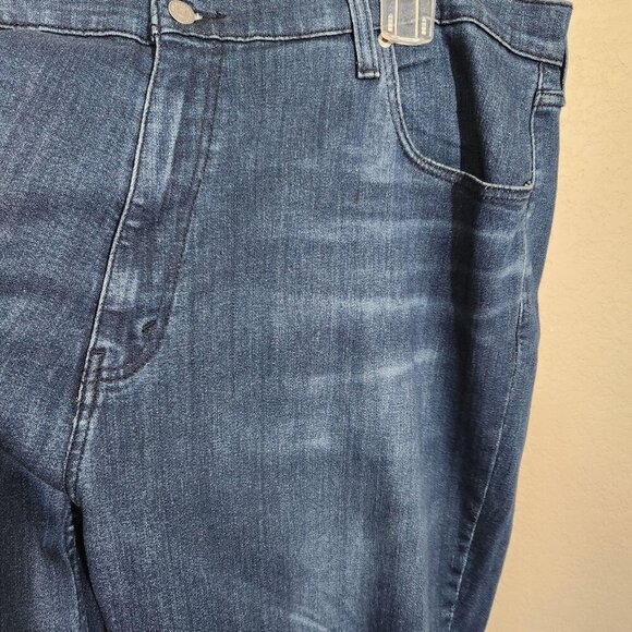Levis 559 Jeans Mens 44x28 Blue Straight Fit Stretch Denim Medium Wash Big Tall - Picture 3 of 15